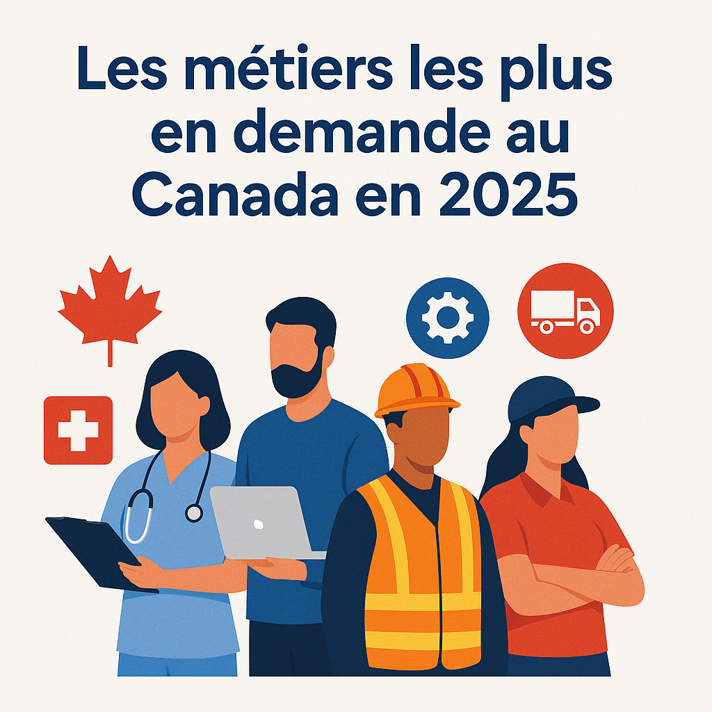 Les métiers les plus en demande au Canada en 2025 - Go Au Canada