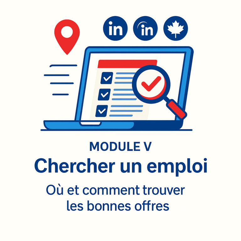 Module recherche d'emploi
